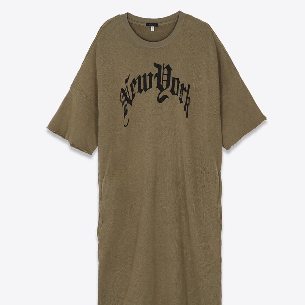 R13 Elongated T-Shirt Dress XS/S